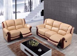 Genuiner Leather Living Room Furniture Recliner Sofa