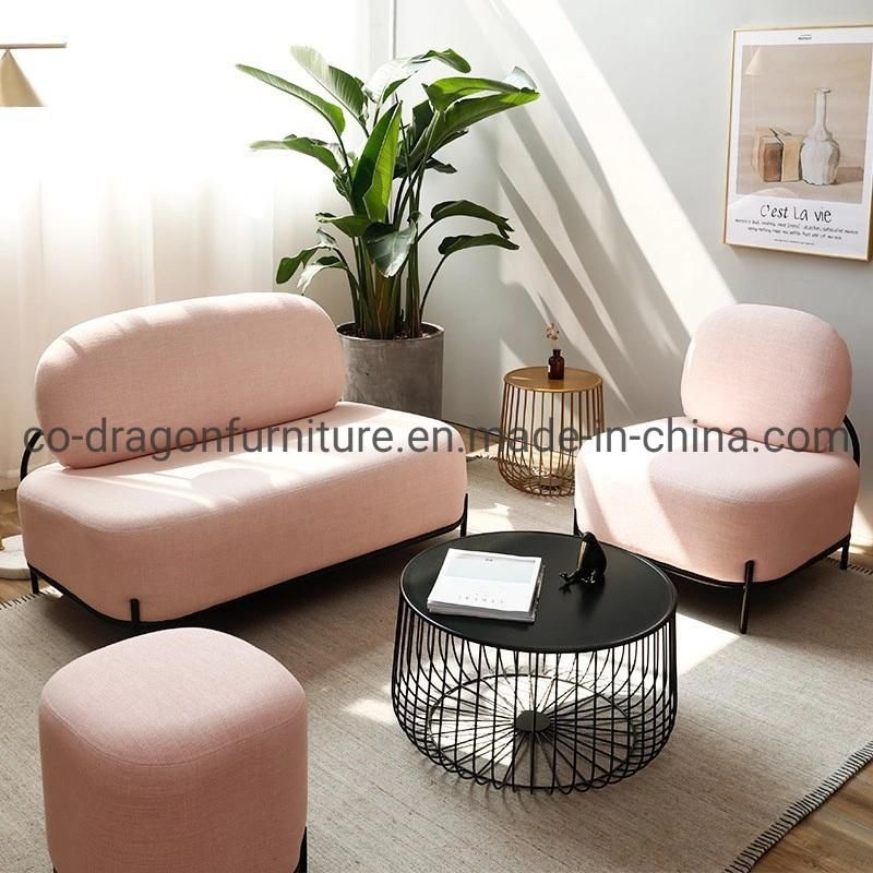 Fashion Low Back Fabric Leisure Chair for Living Room Furniture