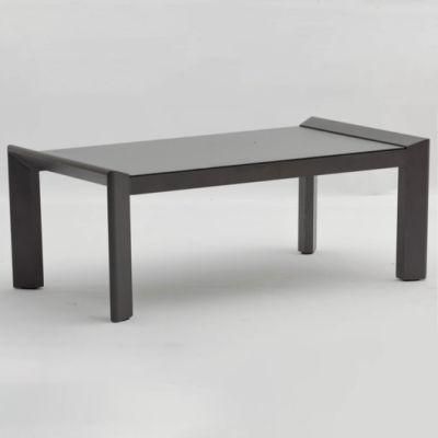 Modern Outdoor Furniture Rectangle Aluminium Coffee Table