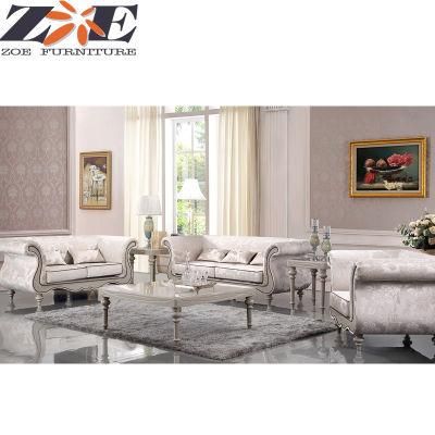 European Living Room Fabric Sofa with 1+2+3 Seater