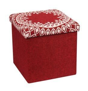 Knobby Folding Storage Ottoman Versatile Space Saving Storage Toy Box with Memory Foam Seat Storage Ottoman