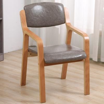 Factory Competitive Price Vintage Style Wooden Armchairs for Living Room