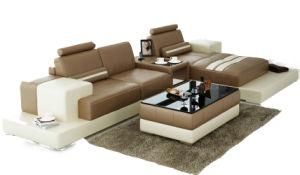 Fashion Leather Sofa Small L Shaped Living Room Sofa Fabric Sofa Furniture