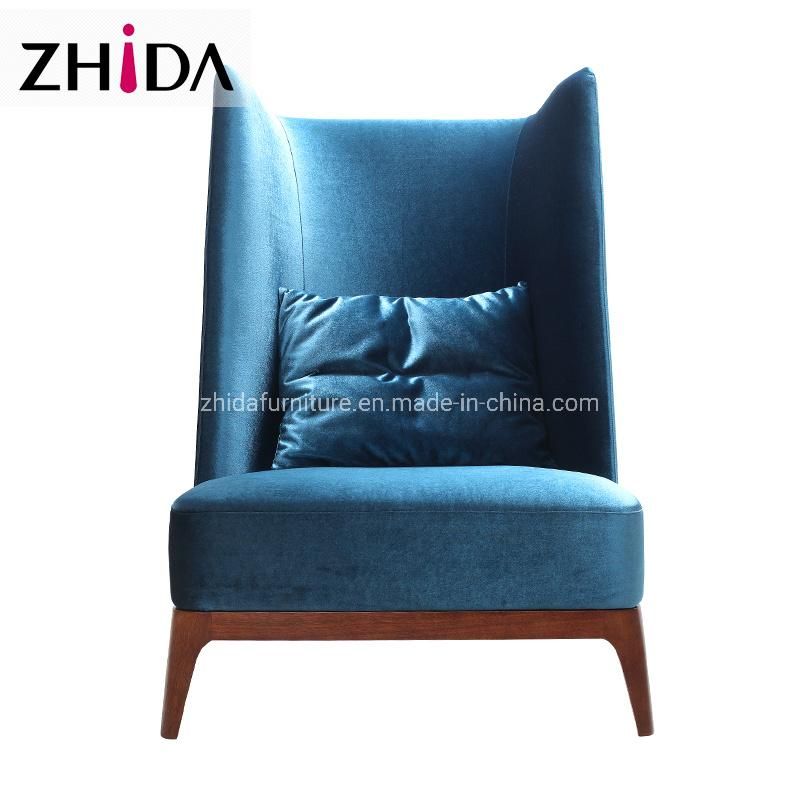 Leisure Fabric Chair for Europe, America and Asia with Top Armrests