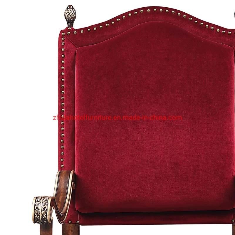 Antique Foshan Factory Hotel Reception Area Chair for Living Room