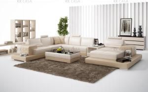 Modern Italian Living Room Sofa Sets Leather Sofas L Shaped Sofa for House