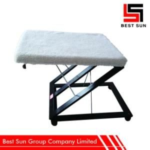 Metal Ottoman Soft, Portable Folding Foot Stool