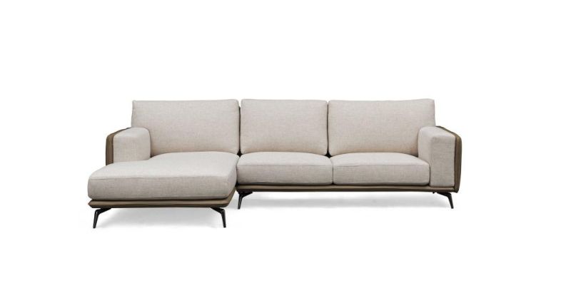 European Style Corner Modern Living Room Fabric Sofa Set in Furniture Living Room Sofa