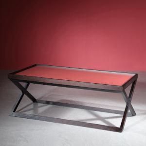 Trendy Simple Wooden Tea Table for Modern Living Room (YA976A-1)