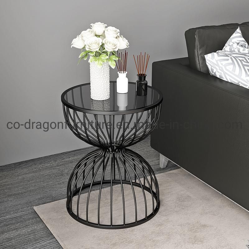 Hot Sale Wholesale Livingroom Furniture Steel Side Table with Top