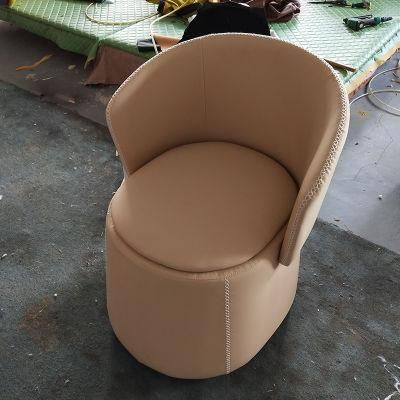 Nordic Design Velvet Fabric Chair with Storage Function Stool