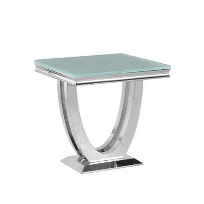 Marble Glass Dining Table Coffee Table Side Table OEM Stainless Steel
