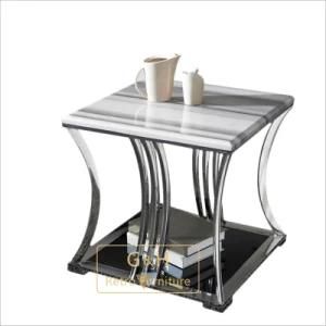 Modern New Design Marble Top Center Coffee Table