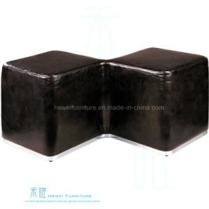 Modern Living Room Corner Leather Sofa for Home (HW-3553S)