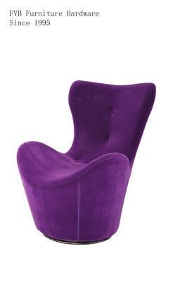 Modern Design Indoor Fabric Swivel Round Tub Chair