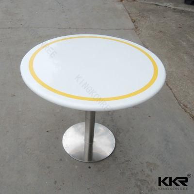Solid Surface Round Table Kitchen Counter Tops