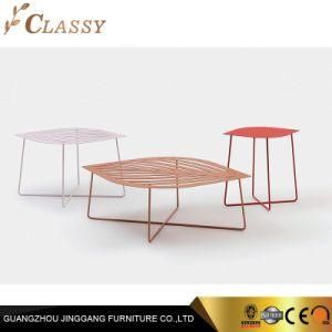 Classy Stainless Steel Leaf Table