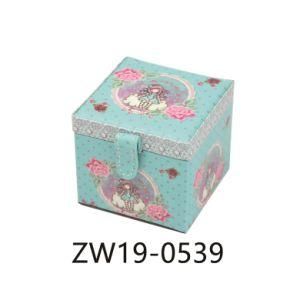 Cute Women Girls PU Leather (printed) Jewel Case Jewellery Packaging Gift Boxes