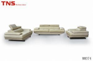 Modern Leather Sofa (mm374) with Good Quality