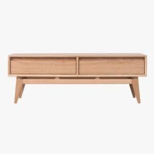 American Oak TV Stand Solid Wooden TV Shelf