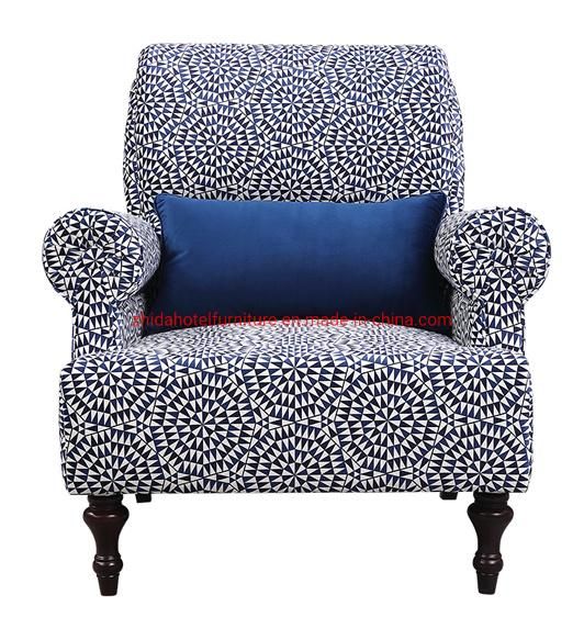 Colorful Modern Wooden Legs Living Room Chair for Hotel Bedroom