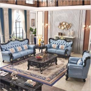 European Elegant Home Furniture Leather Sofa E119