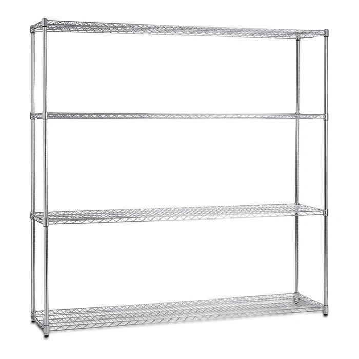 Steel Chrome Display Wire Shelving