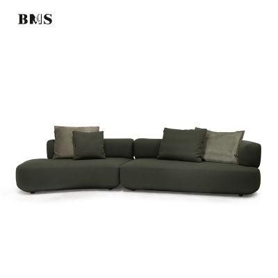Modern Contemporary Light Luxury Home Furniture Living Room Curved Sofa