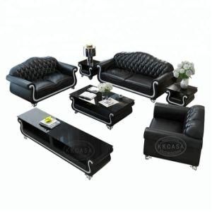 Luxury Designs Italy I Shape Leather Sofa Set