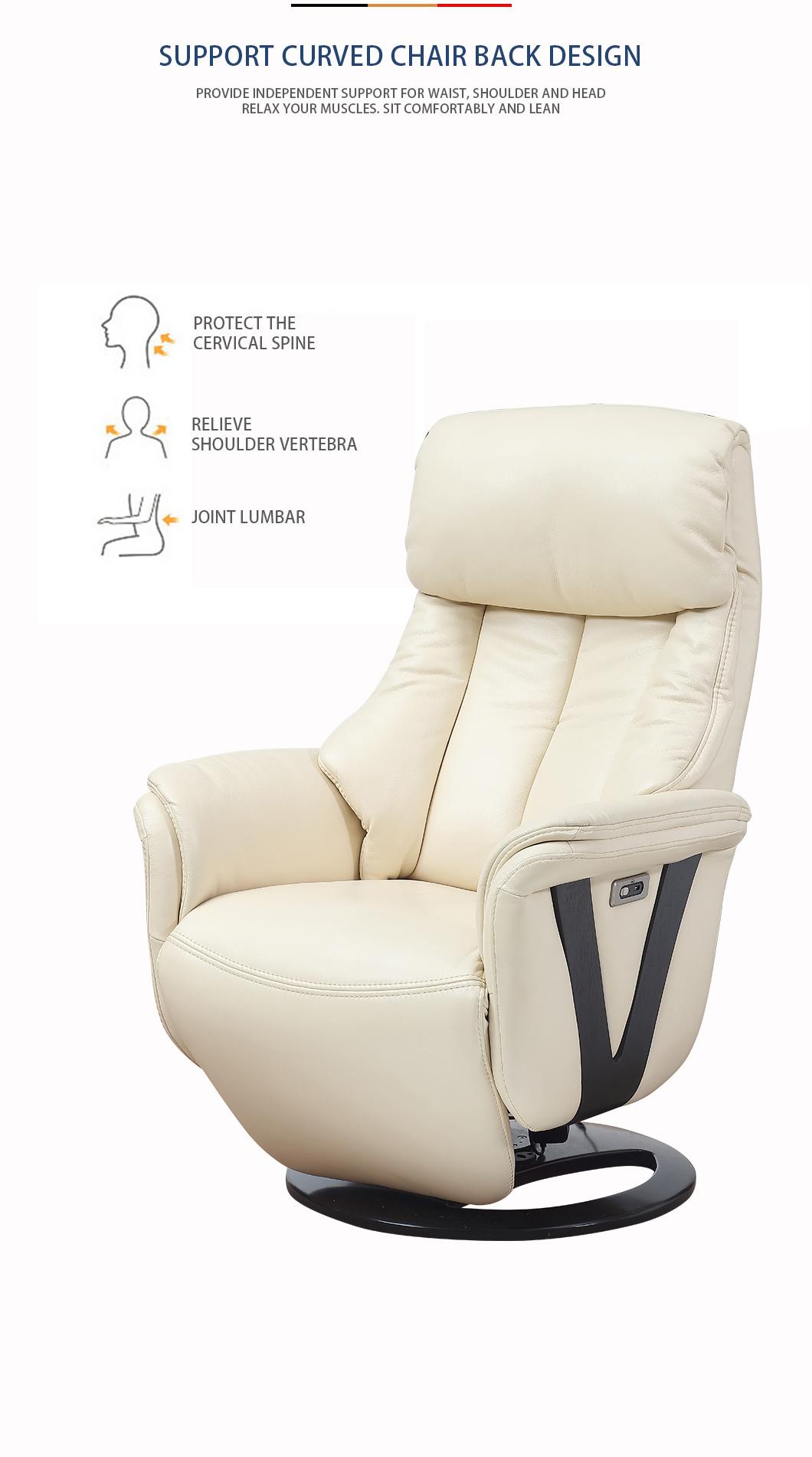 2022 Mew Hot Sale Leather Recliner Sofa