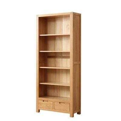 Bookcase with Shelf Home Furniture Oak Wooden Shelves Bookshelf Wood Color