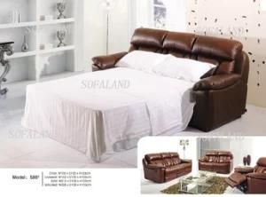 Modern Leather Sofa Bed 586#