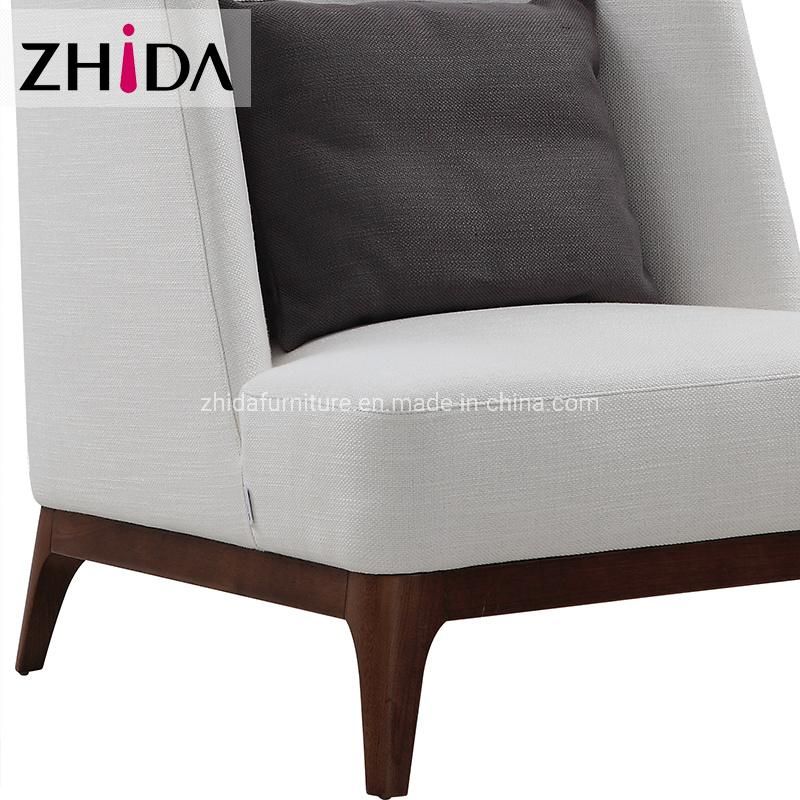 Leisure Fabric Chair for Europe, America and Asia with Top Armrests