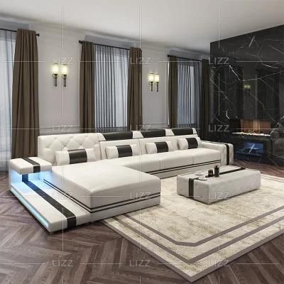 Factory Making LED Sectional Home Use Sofa From China