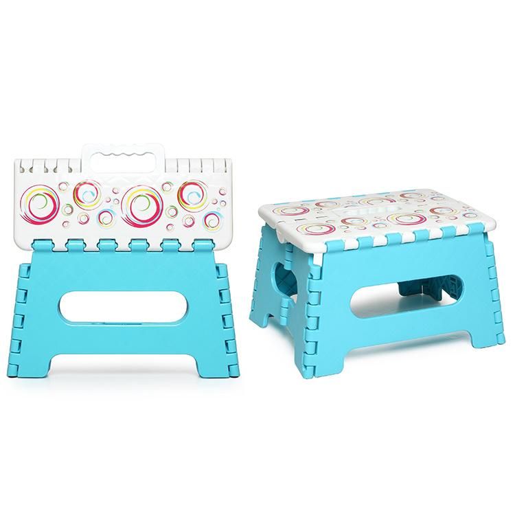 Retractable Plastic Folding Stool Plastic Step Stool