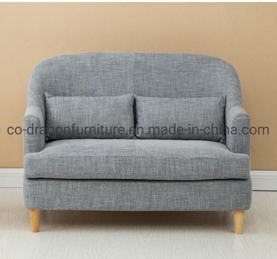 European Design Wooden Legs Fabric Sofa Chair for Home Furniture