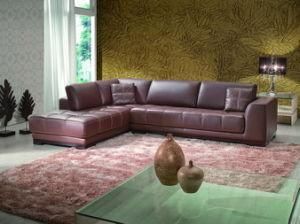 Modern Leisure Corner Leather Sofa (MSF-08002)