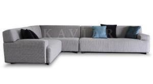Modern Living Room Fabric Sofa with Chaise (DV501)