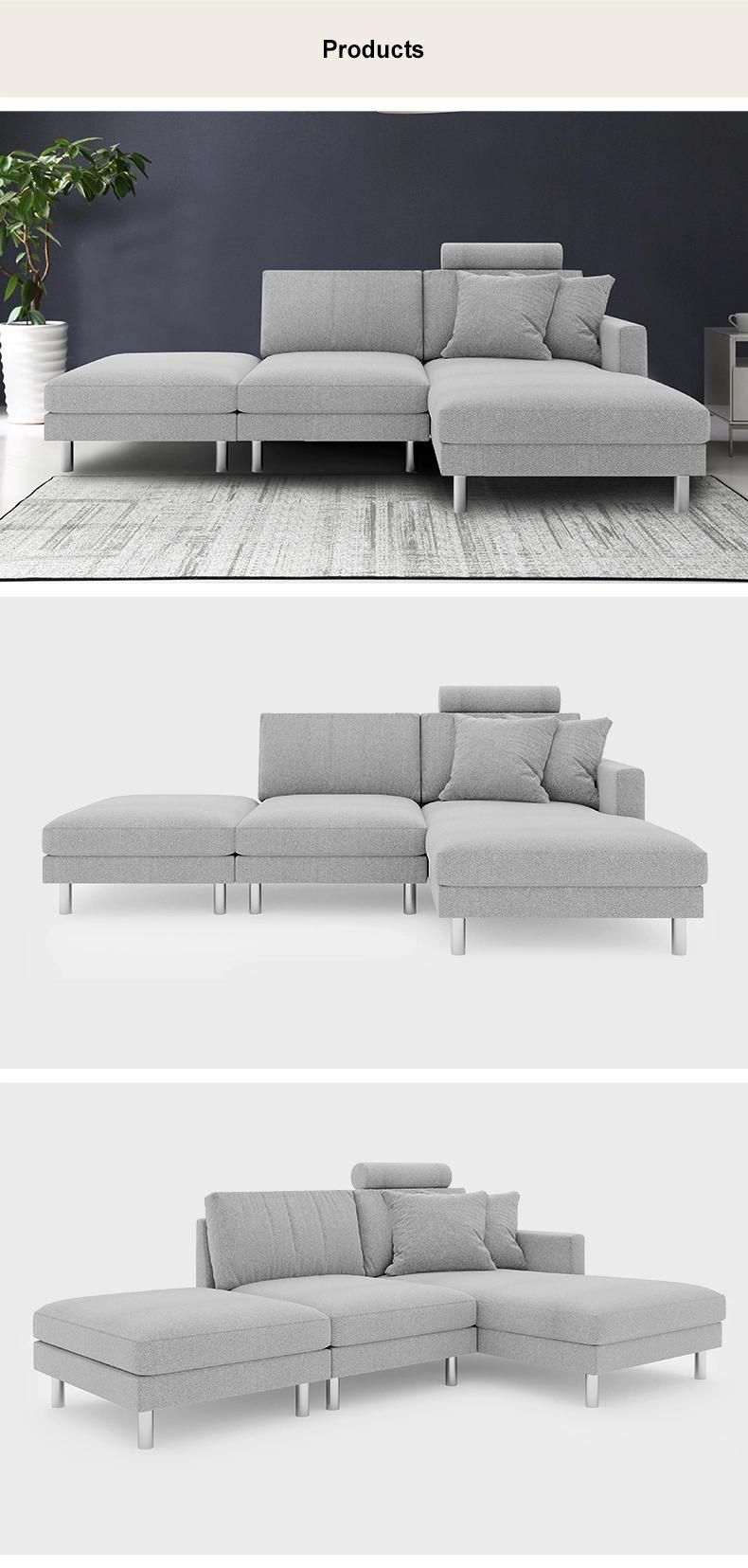 Corner Sectional Couch Furniture Home Living Room Modern Sofa