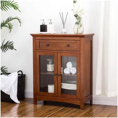 Suitable for Kitchen Living Room Bedroom 32-Inch Independent Floor Storage Cabinet 0248