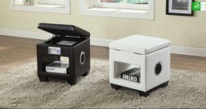 Classic Black / Classic White /Audio Function /Storage Battery Ottoman