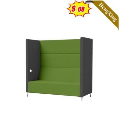 Fashion Design Modern Dining Room Kitchen Eating Area Leisure Sofa Couch Green Fabric Lounge Chair