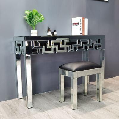 Hot Sale ODM Modern Side Table Mirrored Glass Furniture UK