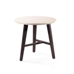 Best-Selling Round Wooden End Table for Modern Living Room (YA968C-2)