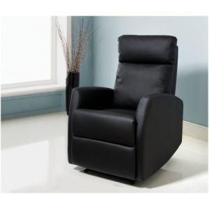 Black Color Fashion Office Leather Sofa Verona Recliner Chair (FS-K563)