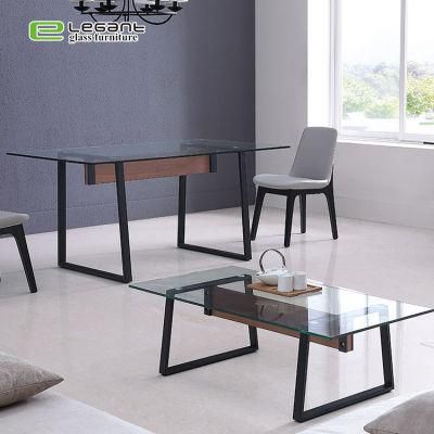 Simple Design Living Furniture Glass Tea Tables