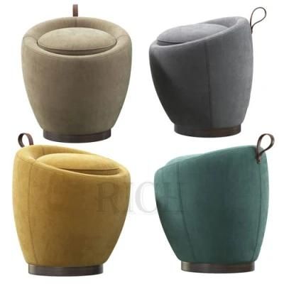 Decorative Small Stools Ottomans Living Room Modern Sofa Footstool Ottoman with Storage