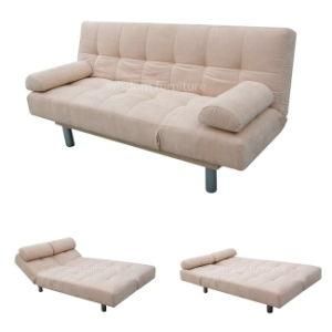 Modern Living Room Fabric Convertible Sofa Bed (WD-639)