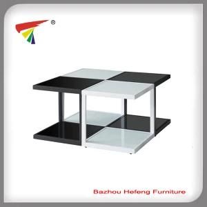 High Quality Three-Tier Glass Round Side Table (CT080)