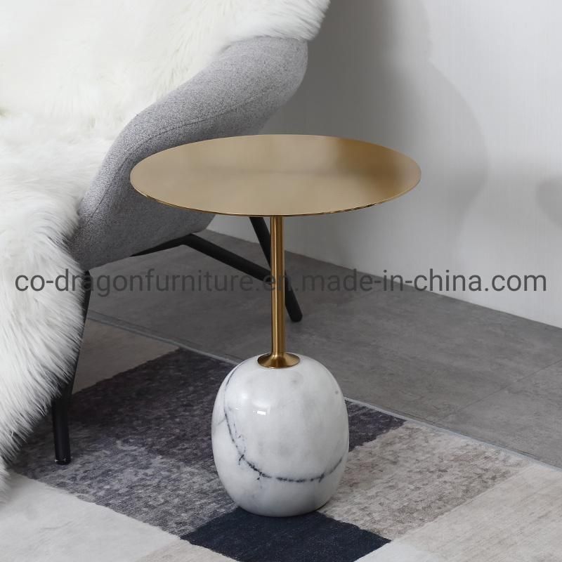 2022 New Design Marble Base Side Table for Home Furniture
